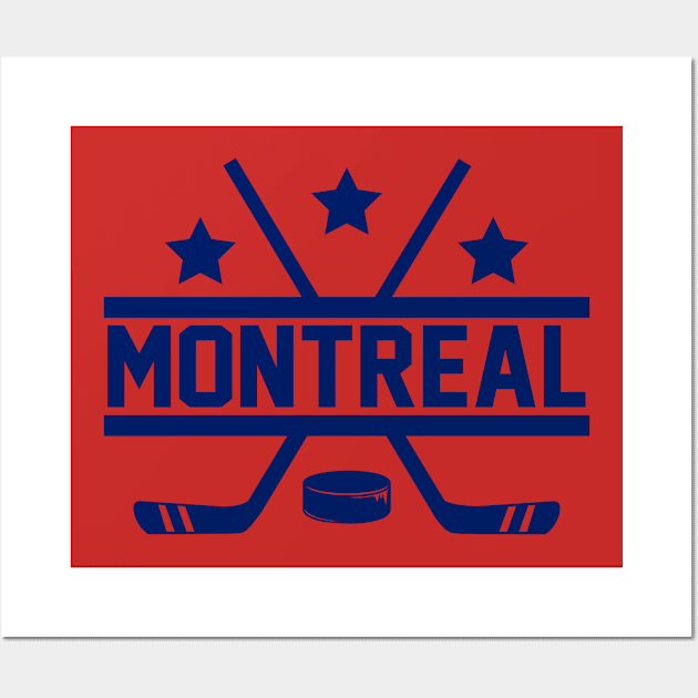 Montreal Hockey Wall Art by CasualGraphic